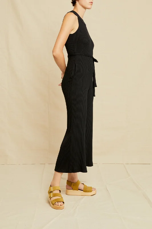 maja-paris-rib-jumpsuit-black