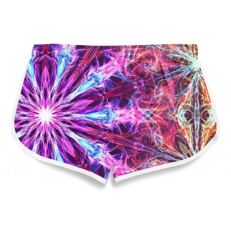 man-trip-orange-mandala-womens-retro-shorts