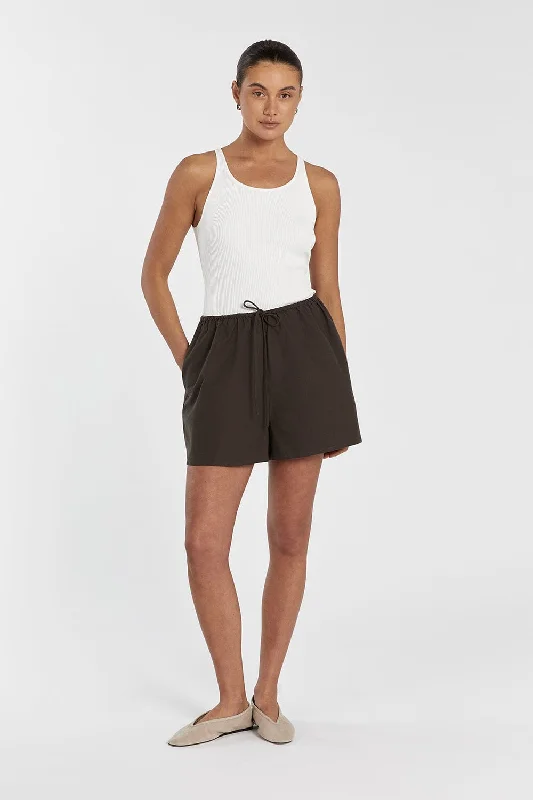 minnie-bitter-choc-cotton-short