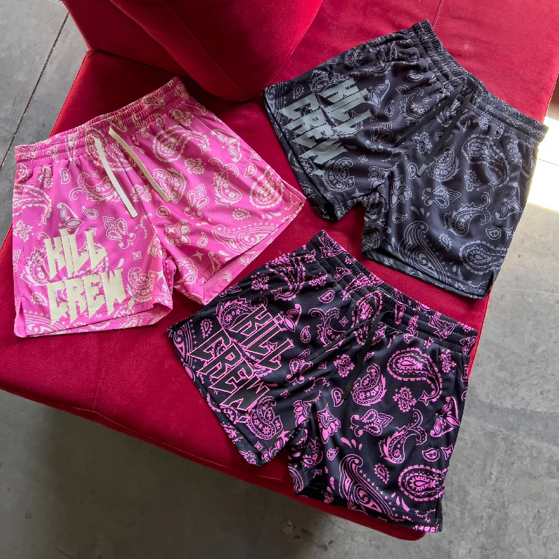 muay-thai-shorts-mid-thigh-cut-bandana-black-pink