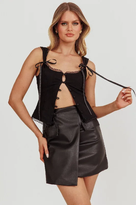 nessa-vegan-leather-mini-skirt-black