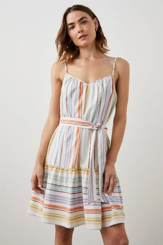 NYAH DRESS - OASIS STRIPE