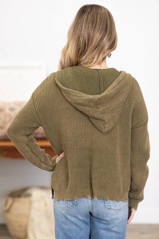 olive-hooded-sweater-with-studded-pocket