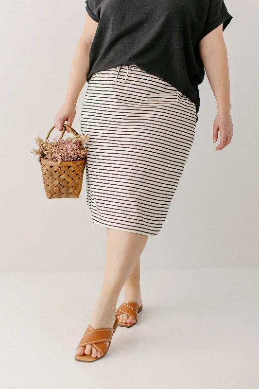 olivia-skirt-in-cream-with-black-stripes