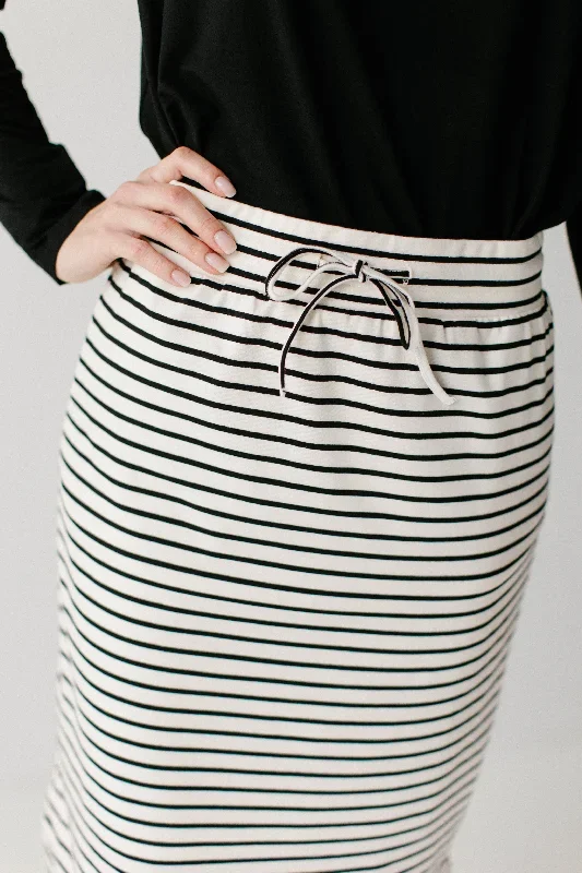 olivia-skirt-in-cream-with-black-stripes