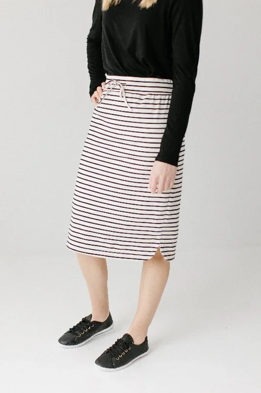 olivia-skirt-in-cream-with-black-stripes