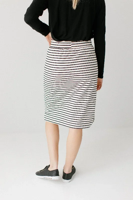 olivia-skirt-in-cream-with-black-stripes