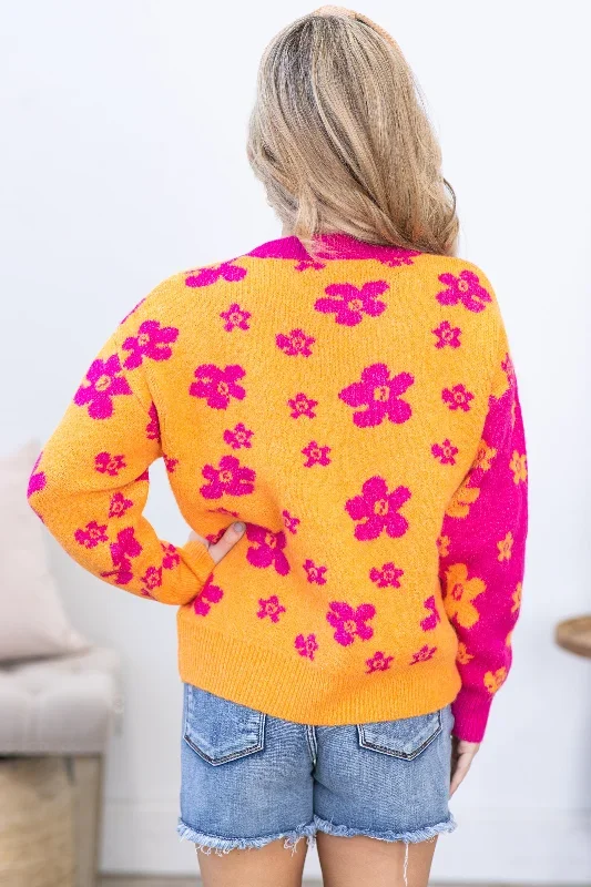 orange-and-fuchsia-floral-pattern-sweater