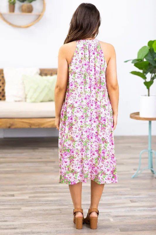 orchid-and-green-floral-halter-neck-dress