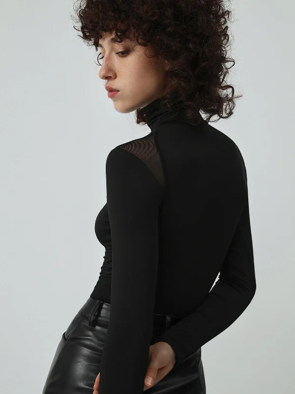 patchwork-mesh-turtleneck-long-sleeve-bodysuit