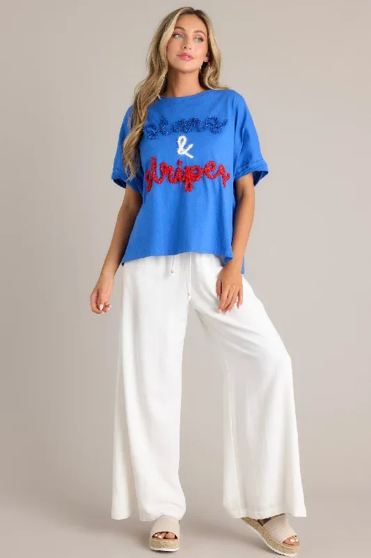 patriot-princess-blue-oversized-top