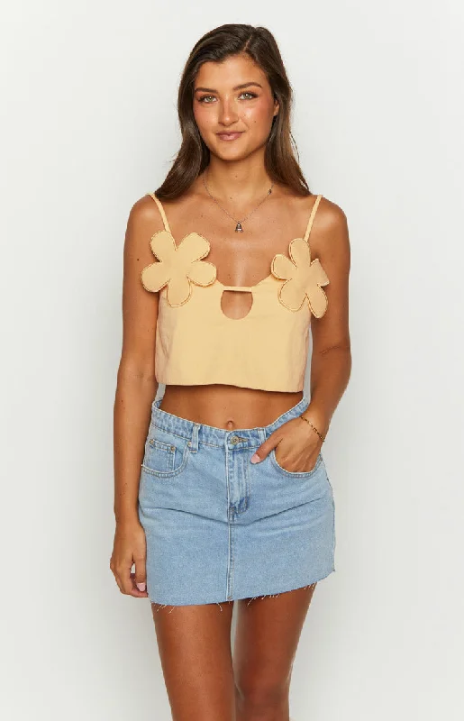 petal-yellow-crop-top