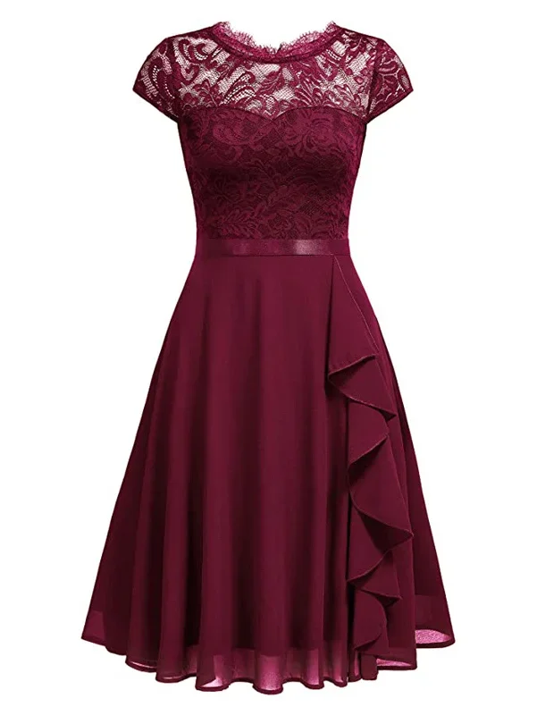 purple-1950s-solid-lace-patchwork-dress