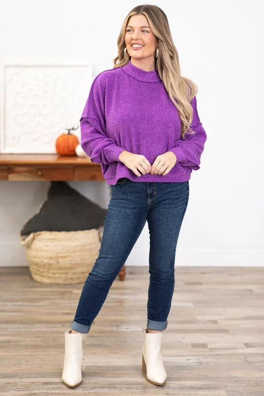 purple-hacci-knit-mock-neck-top