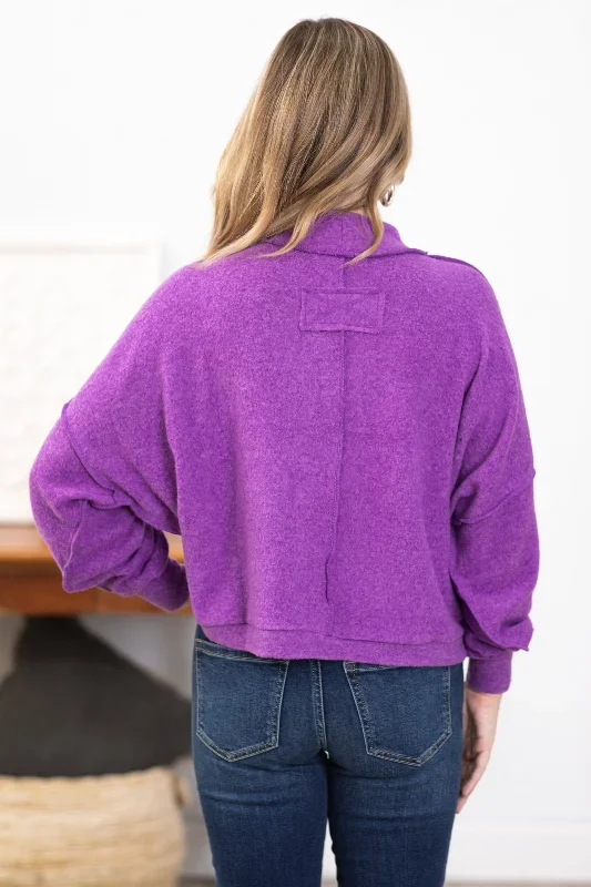 purple-hacci-knit-mock-neck-top