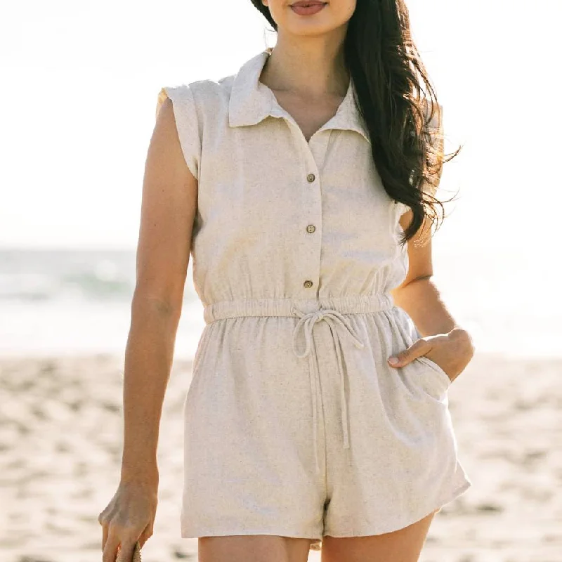 Collared Romper