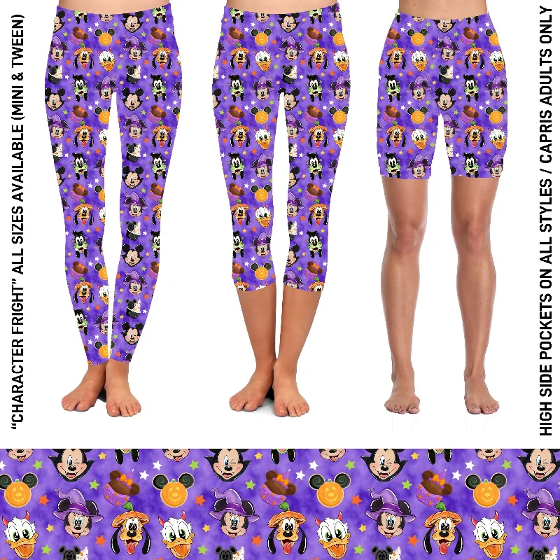 RTS - Character Fright Leggings with High Side Pockets