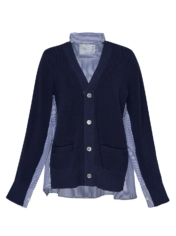 Cotton Knit Cardigan