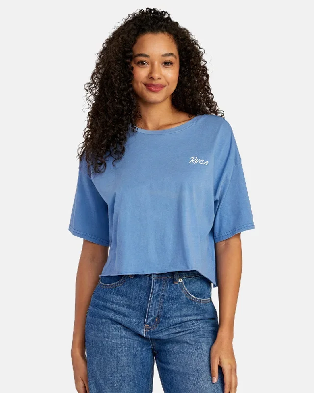 Scrypt Short Sleeve Tee - Blue Yonder