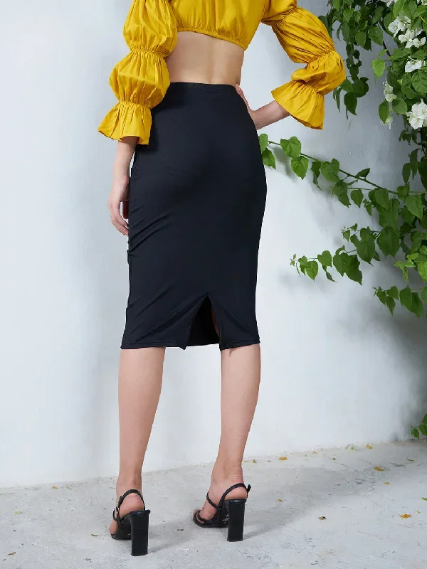 sk6087bk-berrylush-women-solid-black-elastic-waist-slip-on-polyester-blend-straight-hem-pencil-midi-skirt