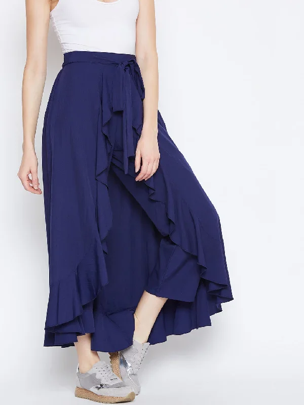 sk79nb_r-navy-blue-solid-ruffled-wrap-maxi-skirt-with-attached-palazzo