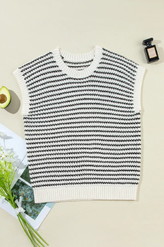 striped-round-neck-sweater-vest-1