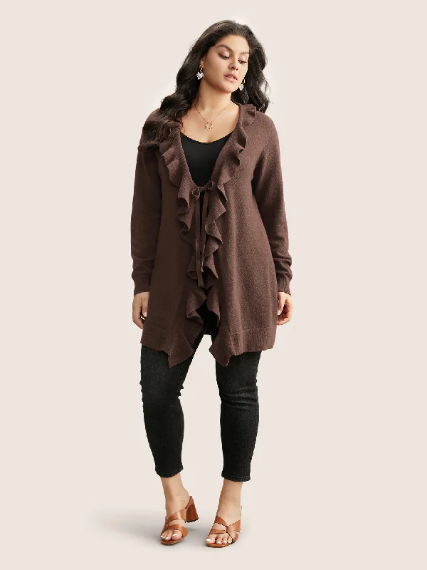 supersoft-essentials-solid-ruffle-trim-ties-cardigan