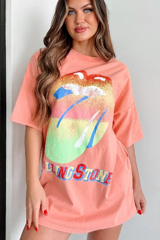 trendy-effect-oversized-graphic-t-shirt-dress-peach