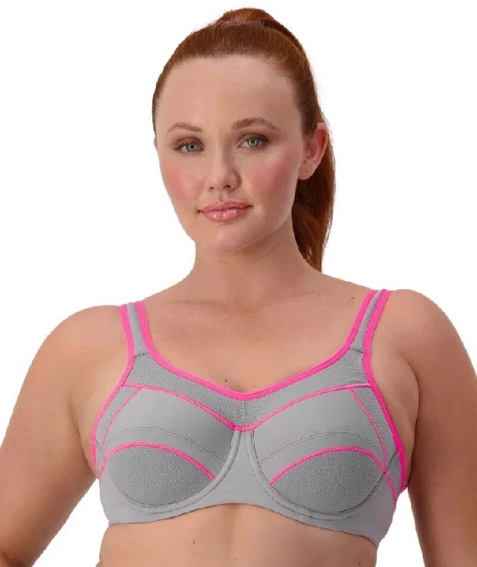 Triumph Triaction Performance Sports Bra - Quicksilver