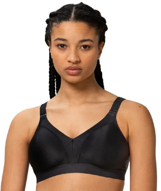 Triumph Triaction Wellness Wire-free Sports Bra - Black