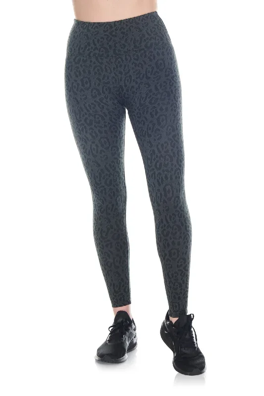 Ultra High Waist Warmhand Printed Jacquard Legging