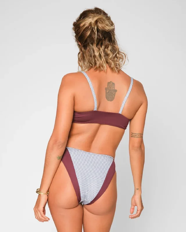 Vega Bikini Bottom - Sailor Stripe