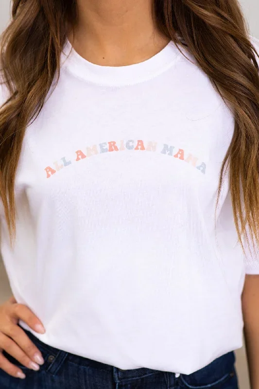 white-all-american-mama-graphic-tee