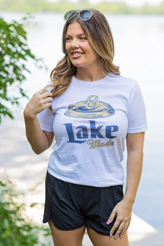 White Lake Mode Graphic Tee