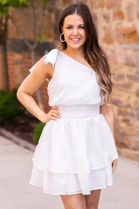 white-smocked-waist-on-shoulder-dress