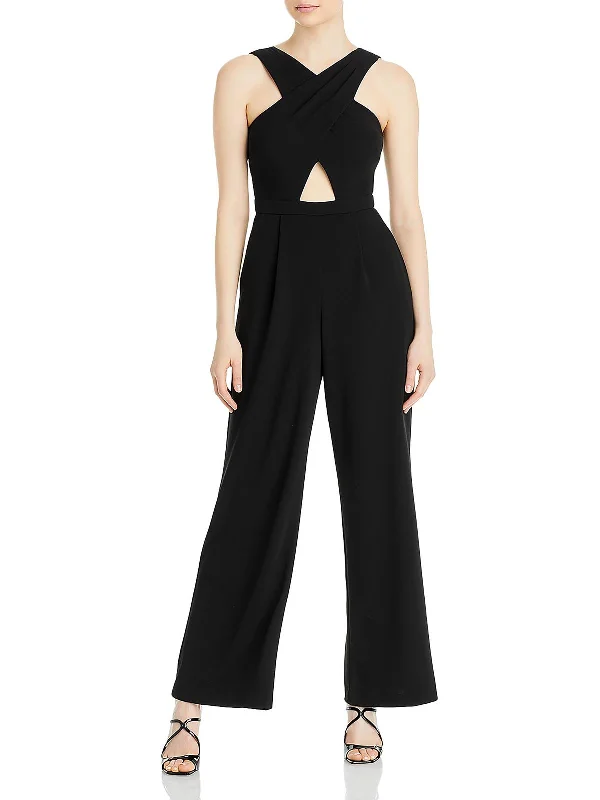 Womens Knit Sleeveless Jumpsuit