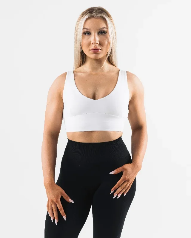 Tenacity Celeste Bra A/B Cup - White