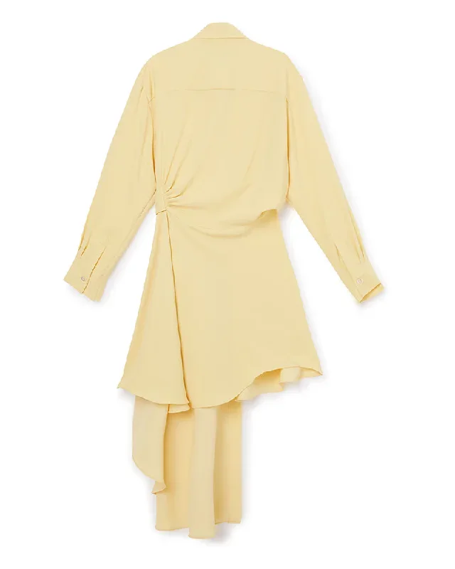 wrap-yellow-shirt-dress