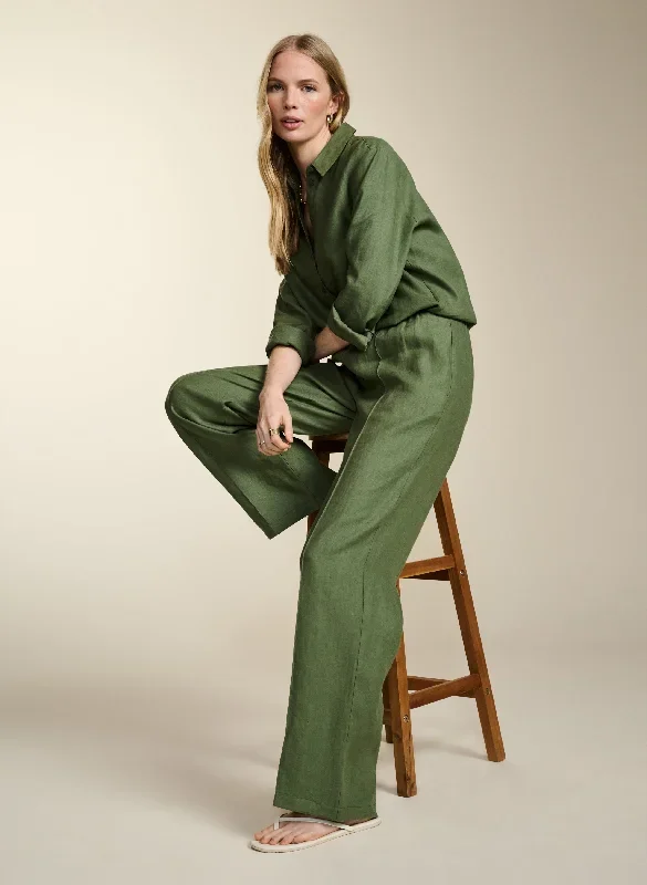 Yvonne Hemp Trousers